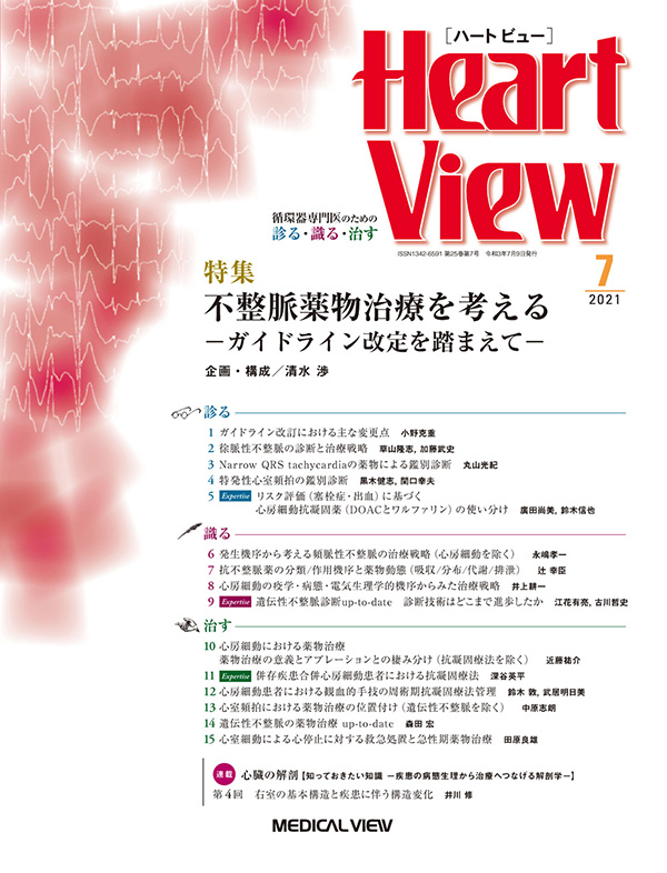 Heart View 2021年7月号