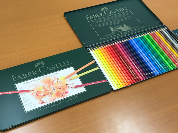 FABER CASTELL色鉛筆(24色セット)
