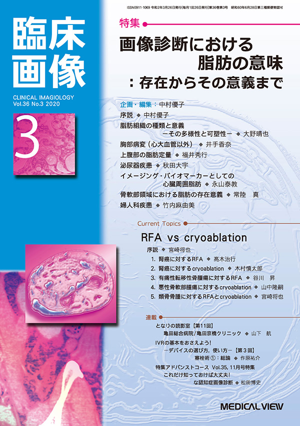 メジカルビュー社 臨床画像特集一覧 臨床画像 年3月号