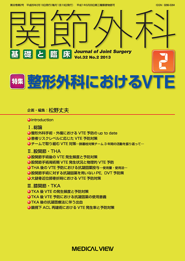 関節外科 2013年2月号