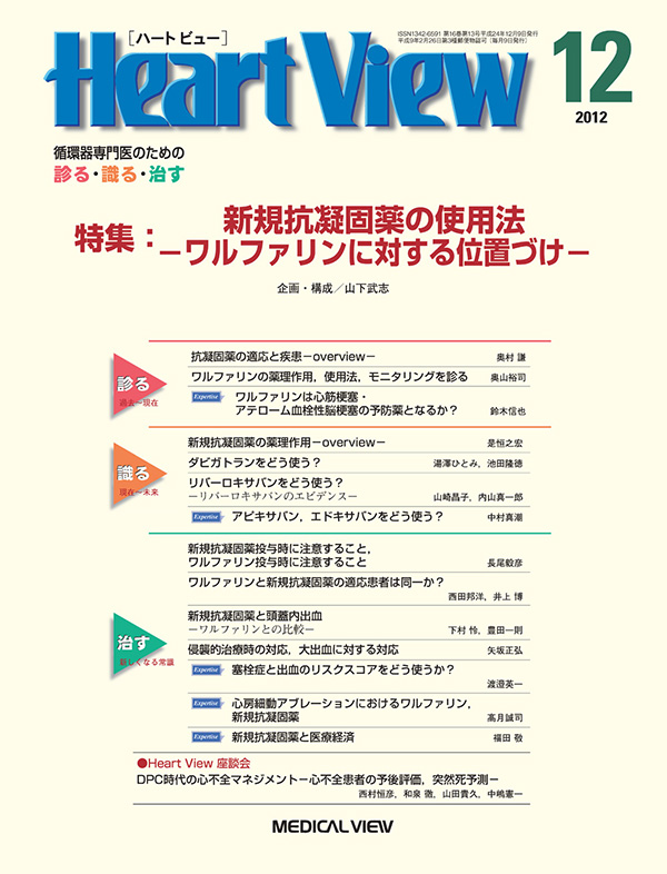 Heart View 2012年12月号