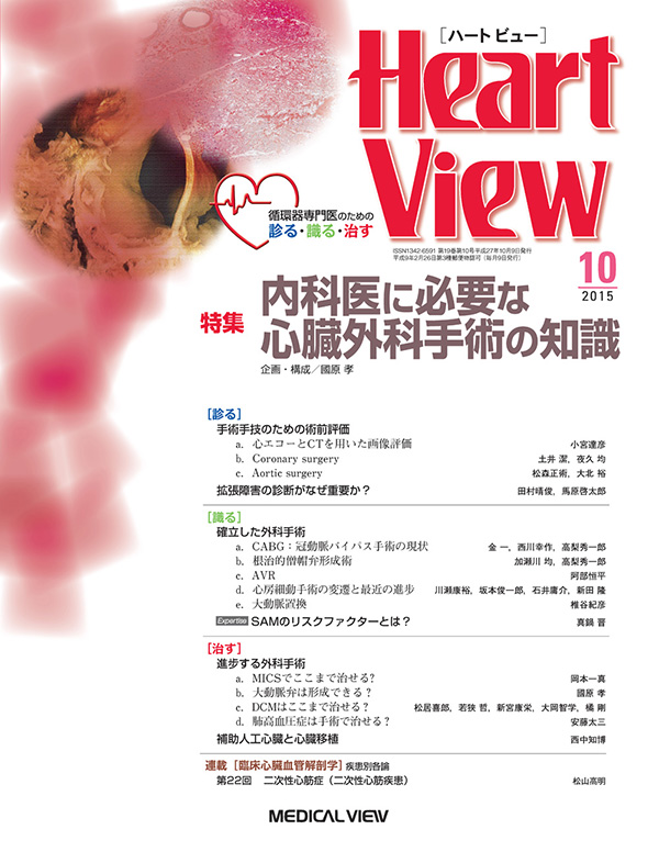Heart View 2015年10月号