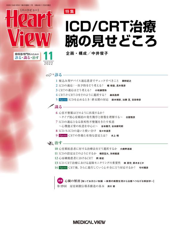 Heart View 2022年11月号